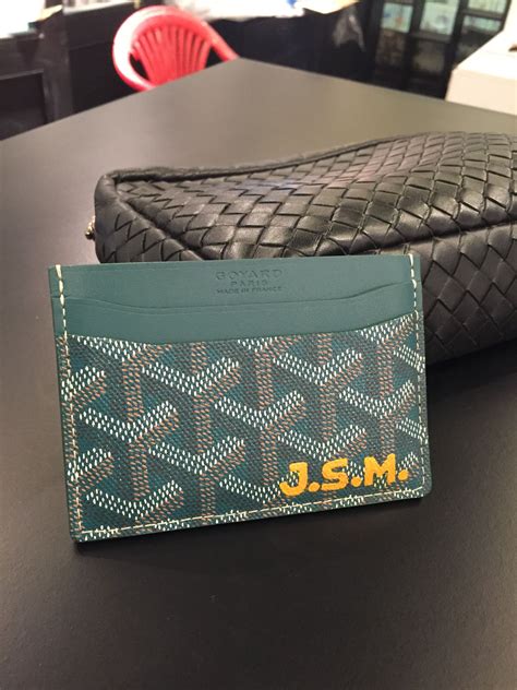 women's goyard wallet cardholder|Goyard card holder dupe.